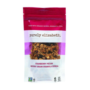 vegan grocery list for beginners purely elizabeth ancient grain granola cereal cranberry pecan