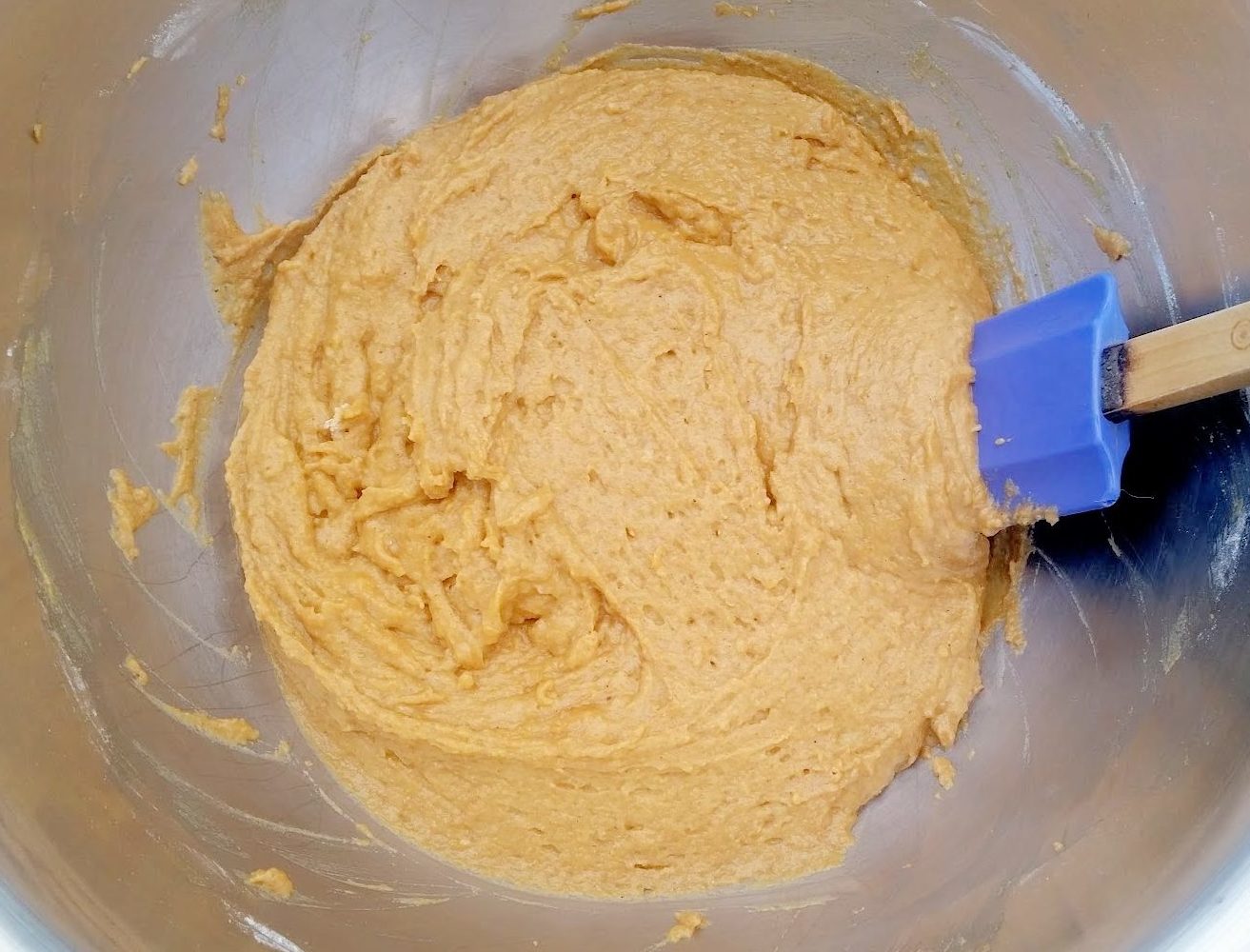 King Arthur Flour Bake Along, Veganized InsideOut Pumpkin Muffins