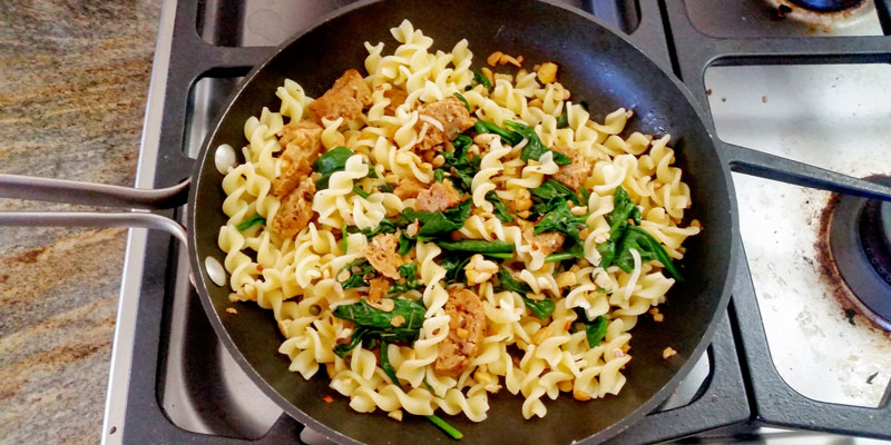 simple vegan pasta dishes pan