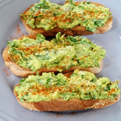 what do vegans eat avocado toast long