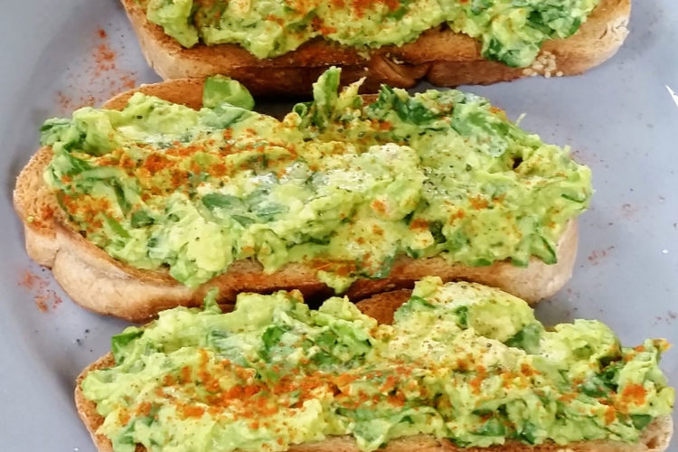 what do vegans eat avocado toast long