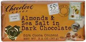 vegan grocery list for beginners chocolove almonds sea salt