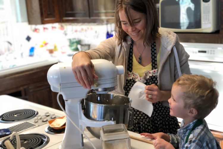raising vegan kids baking