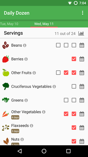 healthful vegan diet plan daily dozen app