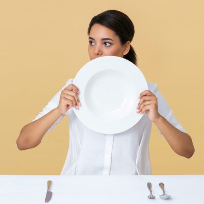 healthy vegan diet plan girl in white blouse