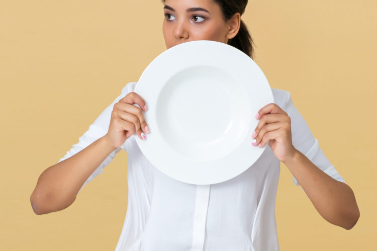 healthy vegan diet plan girl in white blouse
